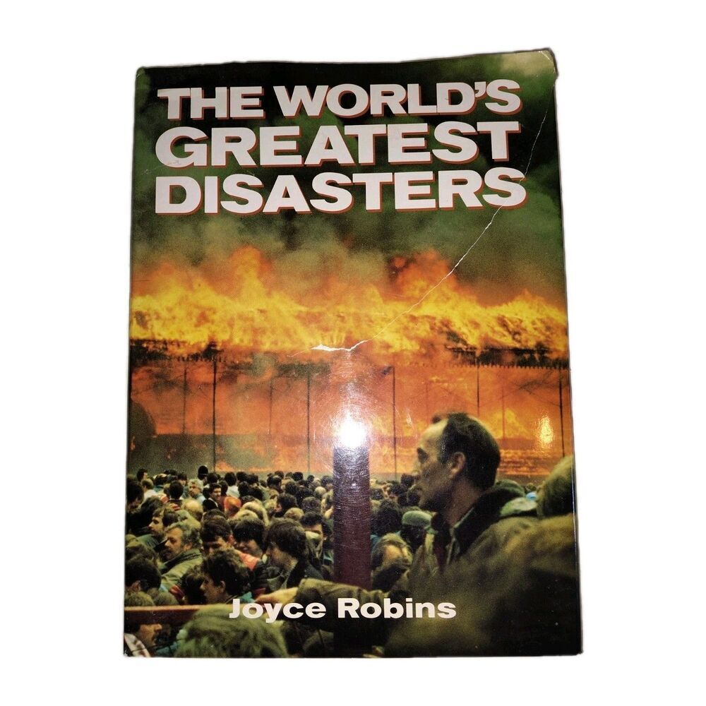 The World's Greatest Disasters by Joyce Robins (1990, Hardcover with Dust...